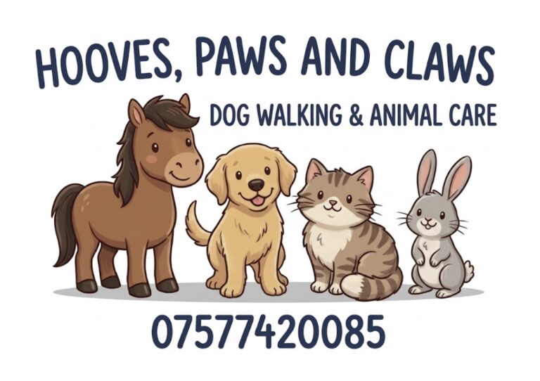 Hooves, paws and claws Dog Walker profile in DN5 Dn6 wf8 wf9